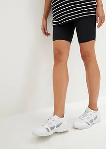 Mammacykelbyxa med ekologisk bomull (2-pack), bonprix