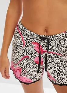 Shorts (2-pack) med tunn spets, bonprix