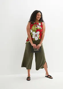 Jerseybyxa med bekväm midja, bonprix