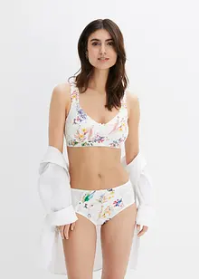 Maxihipstertrosa med ekologisk bomull (4-pack), bonprix