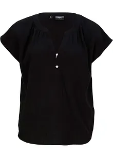 Blustopp i bomullsmuslin, bonprix