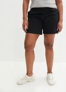 Trikåshorts med hög midja, bonprix