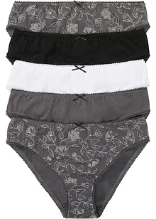 Trosa i ekologisk bomull (5-pack), bonprix