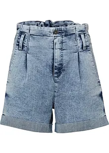 Paperbag-jeansshorts, bonprix