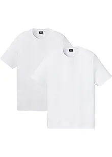 T-shirt av ren ekologisk bomull (2-pack), bonprix