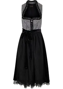 Dirndl med sammetskjol (2 delar), bonprix