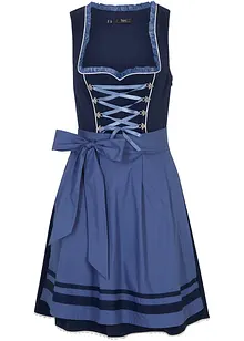 Kort dirndl och förkläde (2 delar), bonprix