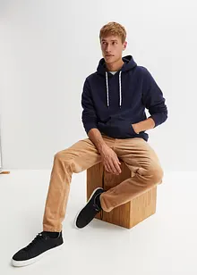 Sweatshirt med huva och bekväm skärning, bonprix