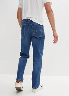 Stretchjeans med återvunnen bomull, regular fit, straight, bonprix