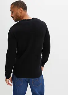 Ulltröja med Good Cashmere Standard®-andel, V-ringad, bonprix