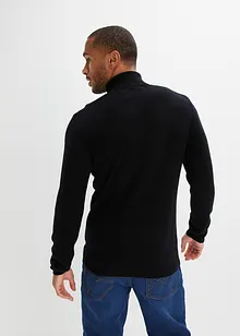 Ulltröja med Good Cashmere Standard®-andel, med polokrage, bonprix