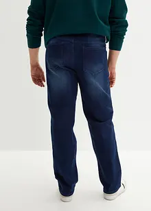 Stretchjeans med bekvämt snitt, normal passform, raka ben, bonprix