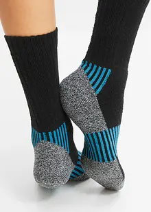 Termotennisstrumpor med frotté på insidan (5-pack), bonprix