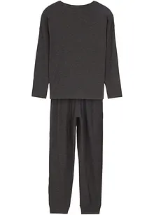 Pyjamas med mjuk bomull (2 delar), bonprix