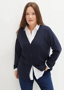 Finstickad cardigan, bonprix