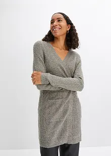 Lång bouclécardigan, bonprix