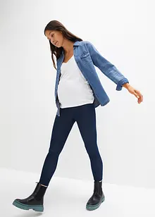 Mysiga mammatermoleggings med jeanslook, bonprix