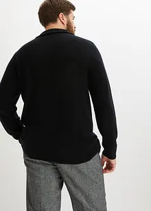 Ulltröja med Good Cashmere Standard®-andel, tröjkrage, bonprix