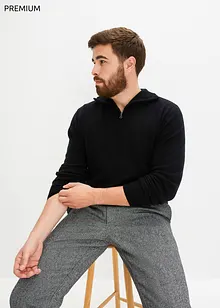 Ulltröja med Good Cashmere Standard®-andel, tröjkrage, bonprix