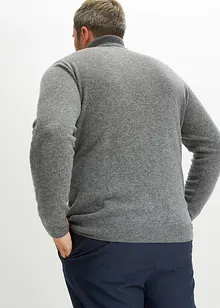 Ulltröja med Good Cashmere Standard®-andel, med polokrage, bonprix