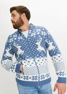 Lusemönstrad cardigan, bonprix