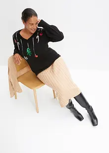 Finstickad tröja, bonprix