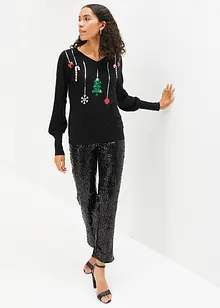 Finstickad tröja, bonprix