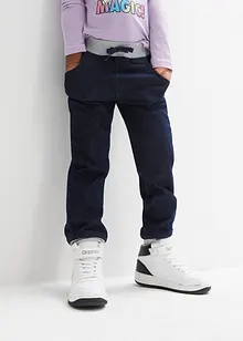 Termobyxa med jerseyfoder och medelhög midja, bonprix