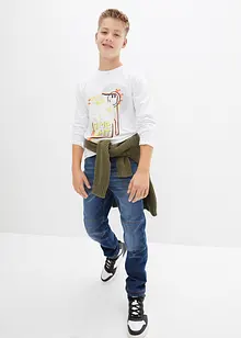 Barnjeans, avslappnad passform, reglerbar linning, bonprix