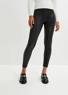 Ormskinnsmönstrade leggings, bonprix