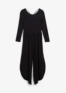 Sportjumpsuit av viskos med mjukt fall, bonprix