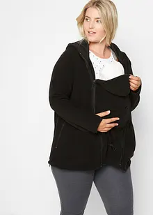 Mammafleecejacka med babyficka, bonprix