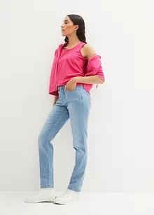 Stretch Straight Jeans Mid Waist, bonprix