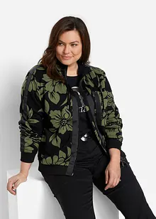 Sweatjacka med bomull, bonprix