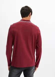 Pikétröja av ekologisk bomull (2-pack), bonprix