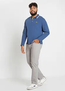 Pikétröja av ekologisk bomull (2-pack), bonprix