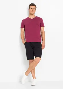 V-ringad T-shirt (3-pack), bonprix