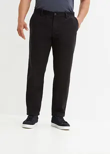 Chinos av bomull i Regular Fit, Straight, bonprix