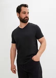 V-ringad T-shirt (3-pack), bonprix