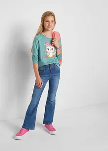 Långärmad topp (2-pack), bonprix