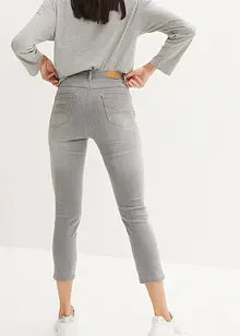 Stretchiga 7/8-stuprörsjeans, bonprix