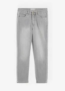 Stretchiga 7/8-stuprörsjeans, bonprix