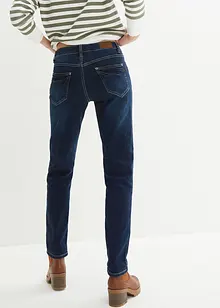 Stretchjeans med medelhög midja, boyfriendmodell, bonprix