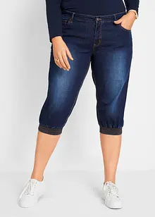 Stretchiga caprijeans, bonprix