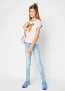 T-shirt med ekologisk bomull (2-pack), bonprix