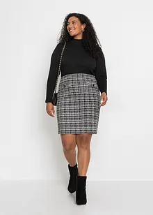 Miniklänning viskosmix med mjukt fall, bonprix