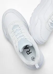 Kraftiga sneakers med lätt sula, bonprix