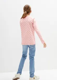 Långärmad T-shirt i ekologisk bomull (3-pack), bonprix