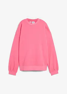 Oversizesweatshirt i ren bomull, bonprix