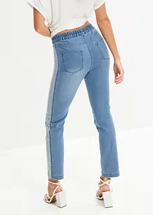 Stretchjeans med randig infällning, BODYFLIRT